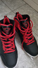 乔丹专业实战篮球鞋男鞋2025冬季新款皮面防水高帮减震防滑耐磨运动鞋 黑色/番茄红 42.5 实拍图