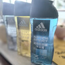 阿迪达斯 （adidas）男士沐浴露洗发水洗面奶三效合一游泳去氯运动后舒缓热情套装1.2L 实拍图