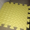 加厚泡沫地垫拼接家用婴儿爬行垫卧室榻榻米垫子打地铺垫子坐垫 黄色 约1.2cm厚30*30cm树叶纹/1片 实拍图