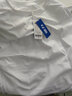 回力（Warrior）纯棉t恤男夏季新款重磅运动上衣男士潮流短袖宽松体恤 白色  5XL  实拍图
