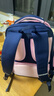 巴布豆小学生书包1-3-4-6年级双肩减负6-12周岁防水儿童书包女 90830宝兰/粉大号/3-6年级 实拍图