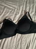 ubras虞书欣同款夹心软支撑光面细肩带文胸女士内衣女背勾款黑色M 实拍图