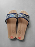 新款 木屐 男女款 木拖鞋夏季 居家浴室干爽平底凉拖鞋 蓝色男款 39 实拍图