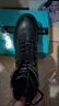 昌祥回力马丁靴女英伦风2025新款秋冬加绒小个子增高厚底短靴复古机车靴女 黑色加绒（专柜品质） 36 （标准尺码） 实拍图