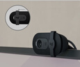 罗技（Logitech）Brio 90 全高清摄像头 视频会议网课摄像头 视频通话 电脑笔记本摄像头 带麦克风 石墨黑 实拍图