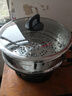 荣事达（Royalstar）电炒锅电蒸锅电煮锅山东锅家用铸铁炖蒸煮不粘锅一体多功能电火锅大容量RS-FT32带蒸笼 实拍图