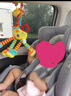 开心美猴王（HAPPY MONKEY）婴儿摇铃安抚床铃玩具车挂偶新生儿婴儿床挂件布艺铃铛车载玩具 红脖子长颈鹿【摇铃】 实拍图