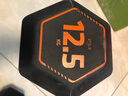 迪卡侬哑铃男士健身家用六角铸铁可选包胶器材女士EYB1 12.5KG 千克 实拍图