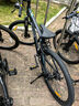 喜德盛（xds）山地自行车黑客350/旭日310 X6铝合金车架21速变速机械碟刹 黑客350黑银15.5寸（25款） 实拍图