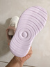 361°儿童幼童跑步鞋春秋魔术贴休闲鞋男小童运动鞋密网保暖运动鞋百搭 玫瑰水色/粉紫红 28 实拍图