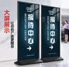 展小二丽屏展架立式落地式广告牌展示牌门型海报展示架 80*200cm 架子 实拍图