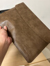 HOMEWAVE适用苹果电脑包macair皮套新款M5保护套MacBookPro14内胆包13.3 深褐色 13.3/13.6英寸 实拍图