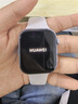 华为HUAWEI WATCH FIT 4 悦动白氟橡胶表带 华为运动智能手表超轻薄大屏潮流运动蓝牙通话睡眠监测fit4 实拍图