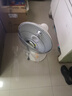 艾美特（AIRMATE）【台地两用】取暖器/小太阳/电暖器/鸟笼电暖气 即热即热家用定时摇头电扇远红外烤火炉 HF1214T-W 实拍图