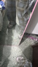 棉致毛呢格子裤子女秋冬季新款宽松阔腿高腰运动休闲卫裤加绒 687蓝色【加绒高品质】 2XL 135-150斤 实拍图