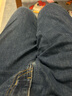 网易严选25新品舒弹大师男士牛仔裤加绒直筒亲肤透气不闷耐磨基础百搭 A款-休闲舒弹款-牛仔深蓝 38 实拍图
