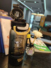 SNOOPY儿童保温杯316不锈钢男女学生带吸管水杯大容量便携直饮随行杯子 黑色 【316不锈钢内胆】460ml 实拍图