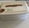 京东京造 饺子盒食品级PP5 可计时手提大容量冰箱保鲜收纳盒 （三层一盖） 实拍图