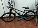 永久山地自行车26英寸21变速碟刹男女式成年人学生青少年城市越野跑车 21速26寸铝架线碟 消光灰 实拍图