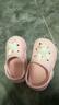 牧童儿童拖鞋夏男宝宝洞洞鞋软底女童卡通洗澡婴幼儿家居鞋萌兔粉170 实拍图