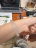 VTL冰种飘花天然白玉髓手镯白月光玛瑙玉手镯女翡翠荔枝冻冰透礼物女 更大更小圈口请咨询 实拍图