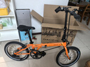 大行（DAHON）经典P8折叠自行车成人20英寸8速男女式通勤运动单车KBC083 橙色【经典版】 实拍图
