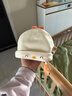 贝肽斯婴儿帽子春秋季德绒胎帽新生儿宝宝0一6月初生无骨护囟门帽 实拍图