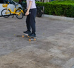 迈卡龙S7陆地冲浪板初学者滑板成人儿童专业刷街代步免蹬地陆冲板大鱼板 S7-30寸流沙 实拍图