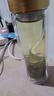 加厚商务玻璃水杯隔热双层玻璃杯茶水分离杯 经典盖千层中杯300ml1只 实拍图