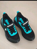 乔丹男童运动鞋大童春秋款跑步鞋儿童密网童鞋子 黑色/冰爽蓝39 实拍图