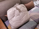 无印良品100%白鹅羽毛绒丝被子秋冬被约5斤【填充1600g】150*200cm扭花白 实拍图