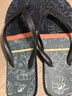 迪卡侬人字拖男拖鞋沙滩鞋耐磨舒适sbt藏青树叶43~44码 4485561 实拍图