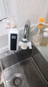 奥克斯（AUX）电热水龙头热水器免安装即热速热接驳款厨卫两用加热水龙头 【免安装】雪山白+漏保+送万向喷头 实拍图