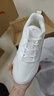 安踏关晓彤同款喵喵鞋丨休闲鞋女鞋软底革面猫爪厚底增高老爹运动鞋子 【革面】白/银-1 36 实拍图