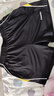 川崎（KAWASAKI）羽毛球服男女中性款休闲运动短裤子运动裤透气排汗黑色YMB-181 L 实拍图