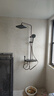 箭牌（ARROW）K230淋浴花洒套装枪灰四功能花洒增压巨幕顶喷花洒AE34910GGW 实拍图