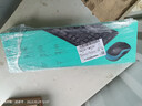 罗技（Logitech）MK275 键鼠套装 无线键鼠套装 办公键鼠套装 全尺寸 商务键鼠套装 带无线2.4G接收器 黑蓝色 实拍图