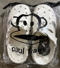 大嘴猴（paul frank）洞洞鞋凉鞋男拖鞋 户外休闲旅行两穿沙滩鞋舒适耐磨透气包头 珍珠白(男女同款) 42-43 标准码 实拍图