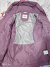 坦博尔羽绒服女中长款宽松连帽厚款保暖女士外套TD236506 紫罗兰 165  实拍图