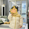 巴拉巴拉儿童羽绒服男童外套冬装宝宝童装加厚保暖亲子装208424107103 实拍图