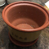 陶土花盆陶瓷花盆特大号特价批发紫砂盆红陶花盆送托盘兰花盆 口径19cm送托盘 实拍图