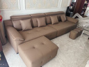 劳伦斯沙发客厅2025新款全真皮家用轻奢高端三人四人直排实木家具 3.4m四人位直排 进口加厚真皮+海绵+乳胶 实拍图