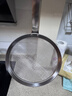美厨（MAXCOOK）304不锈钢网漏漏勺60目 过滤网勺细网油漏面粉筛15cm MCCU4007 实拍图