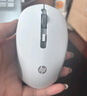 惠普（HP）S1000 Plus 无线鼠标 办公鼠标 家用/商务办公/笔记本/台式机USB接口即插即用 鼠标无线白色 实拍图