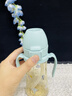 Grosmimi格罗咪咪吸管杯婴儿童水杯PPSU进口牛奶直饮杯子奶瓶6月1-3岁以上 蓝气球(重力球+直管) 300ML 实拍图