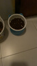 憨憨乐园猫碗陶瓷猫粮双碗斜口狗碗狗盆狗粮宠物幼猫咪吃饭食盆喝水喂食 实拍图