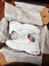 斯凯奇（Skechers）新年礼物女鞋春季蕾丝熊猫鞋厚底增高百搭休闲运动经典复古老爹鞋 白色/WHT 39.5 尺码偏大，建议选小半码 实拍图