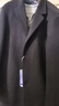 罗蒙【含山羊绒】羊毛呢子大衣男士中长款修身秋冬季可拆鹅绒内胆外套 实拍图