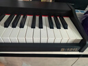 海蒂诗电钢琴便携式88键重锤初学者儿童电子钢琴成人专业电钢考级幼儿 B-101-配重力度-单踏-四色可选 实拍图