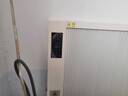 暖煌（NH）石墨烯取暖器全屋速热静音暖风机碳纤维电暖器家用节能碳晶取暖器墙暖省电暖气片壁挂式 横式变频1900W适用16-23平米【左出线】 实拍图